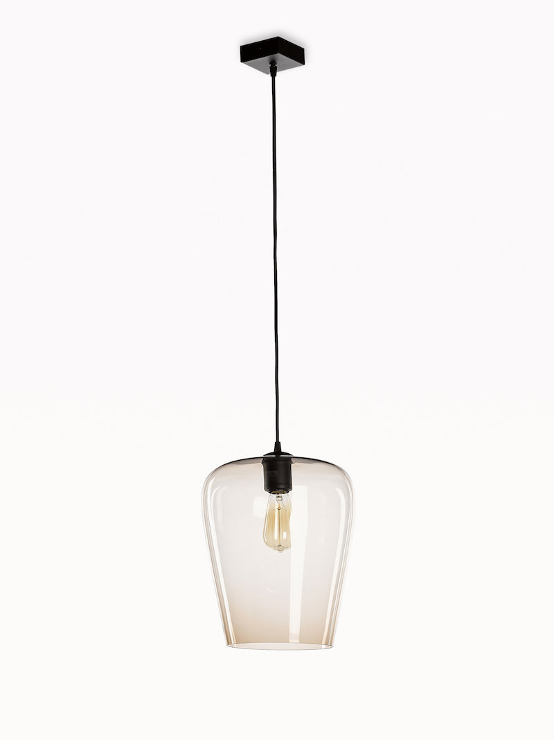 Pendant Lamp Contemporal Seattle Tulip Large Topaz 1