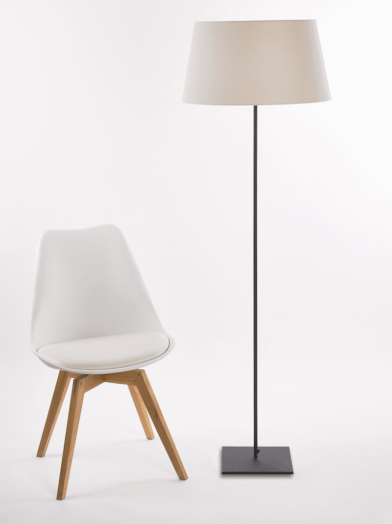 Lampadaire Contemporain Seattle avec abat-jour Square