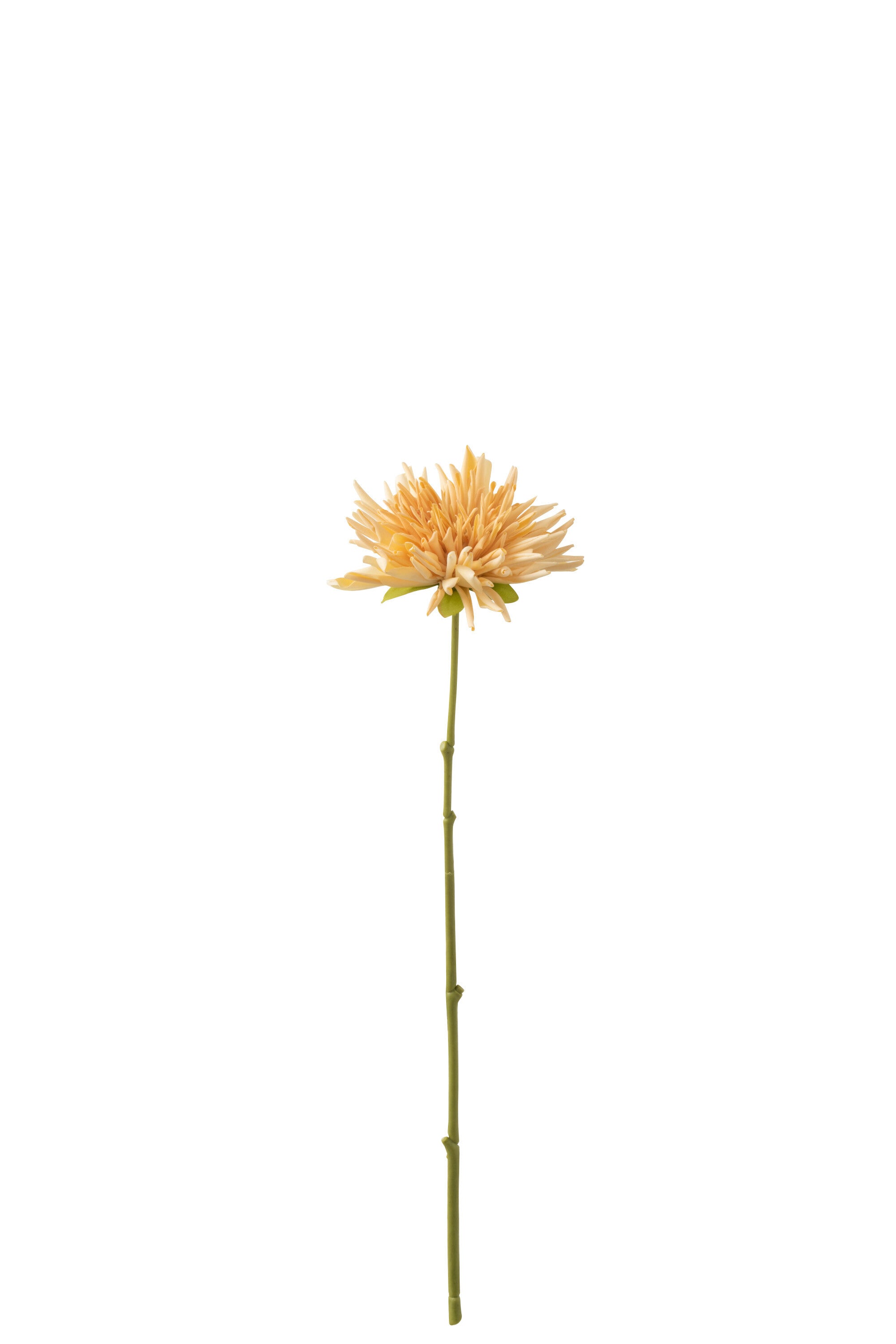 Chrysant Mini Plastiek Licht Oranje