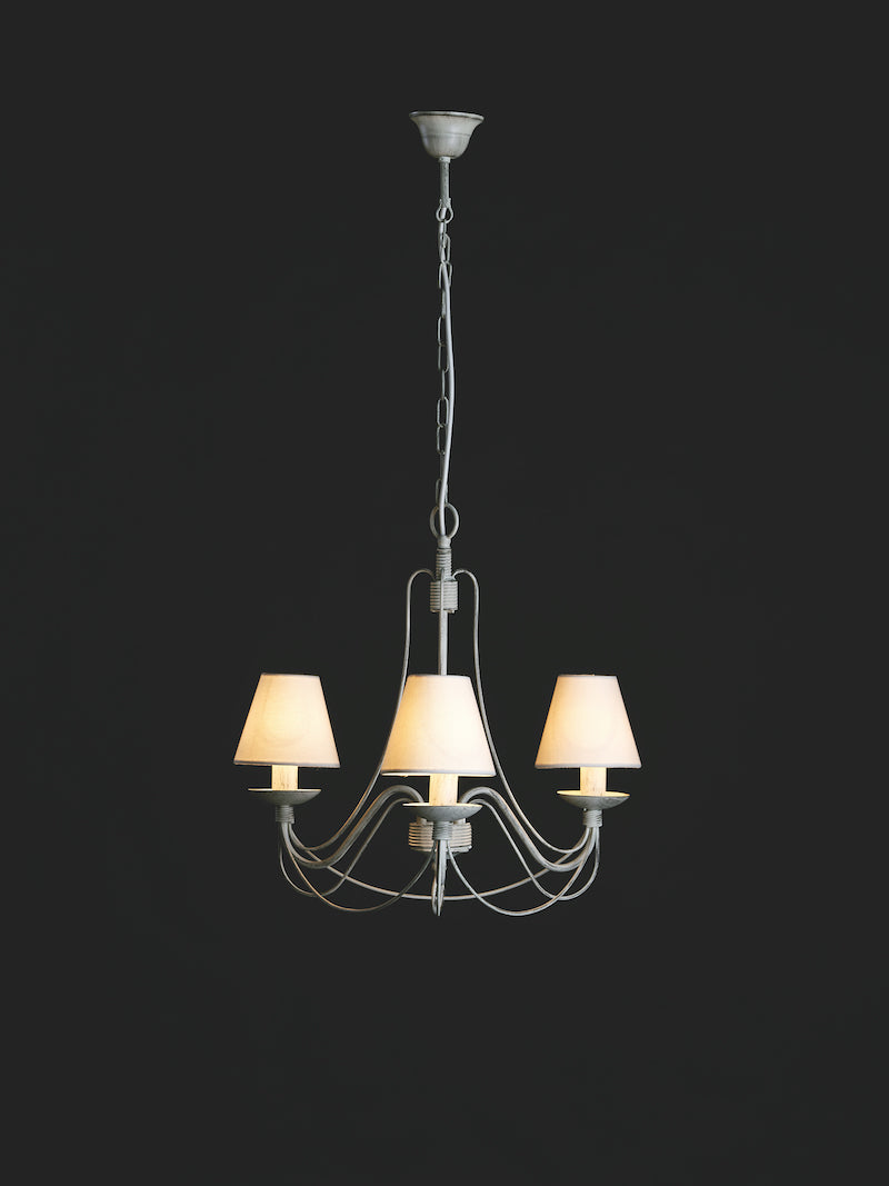 Lustre Astrid 3 Avorio Nero