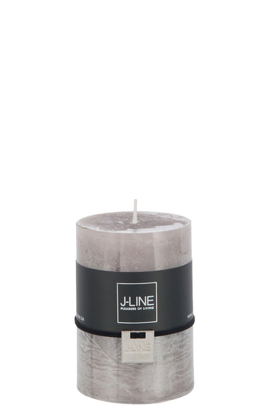 J-Line Cylinder candle Topo M - 48H - (93328)