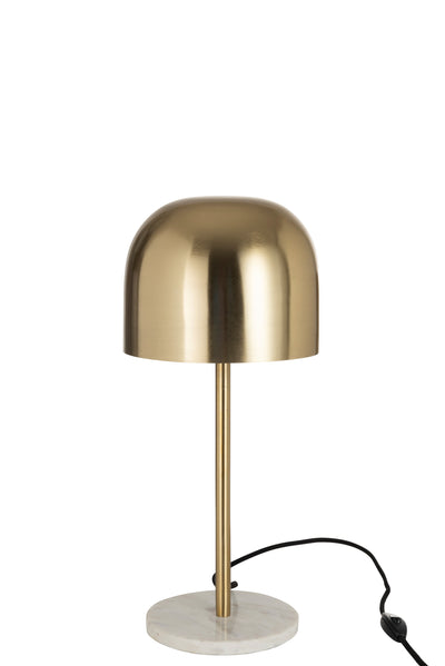 Tafellamp Queen Metaal Marmer Goud 