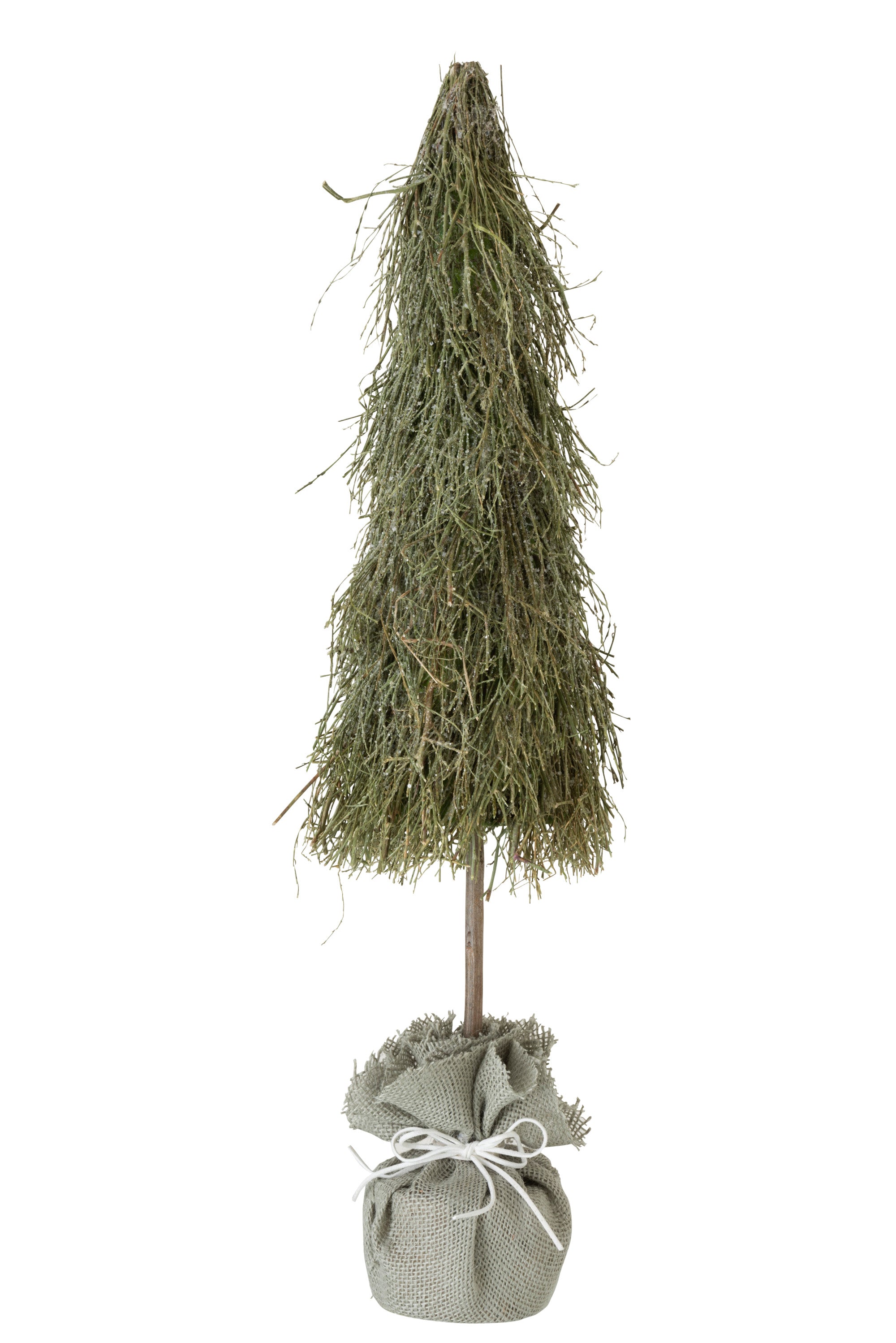 Weihnachtsbaum Deko-Zweig Grün L - (97715)