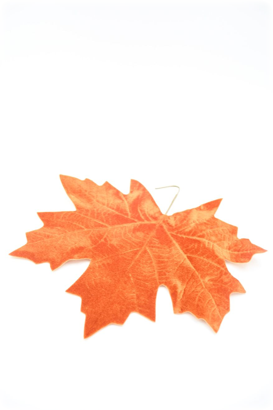 Feuille d'automne Orange ou Jaune Grand