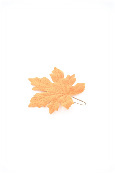 Herbstblatt Orange oder Gelb Klein
