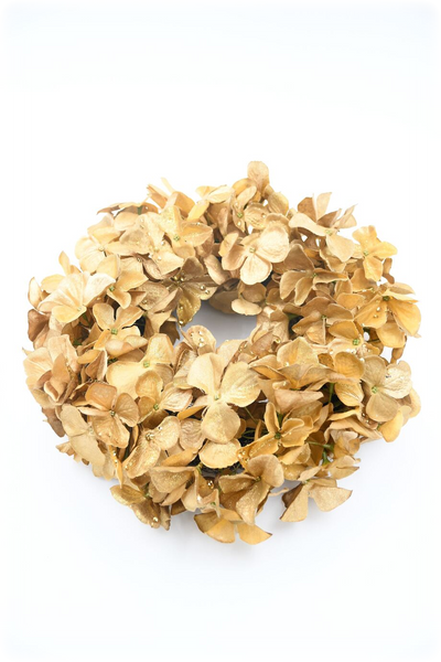 Wreath Hydrangea Gold Dia 30