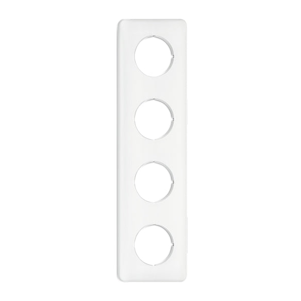 Duroplast cover plate 4-Double